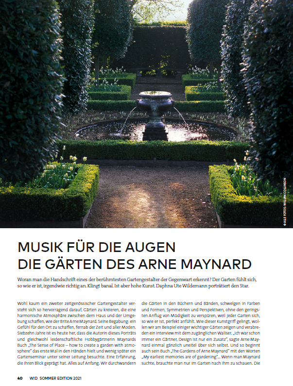 Die Gärten des Arne Maynard – Bild 1